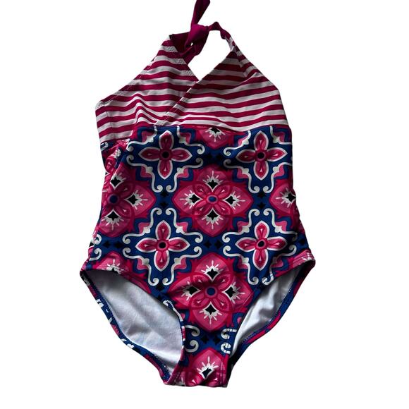 Tea Collection Tickling Fishes Angelfish One Piece - Picture 1 of 5